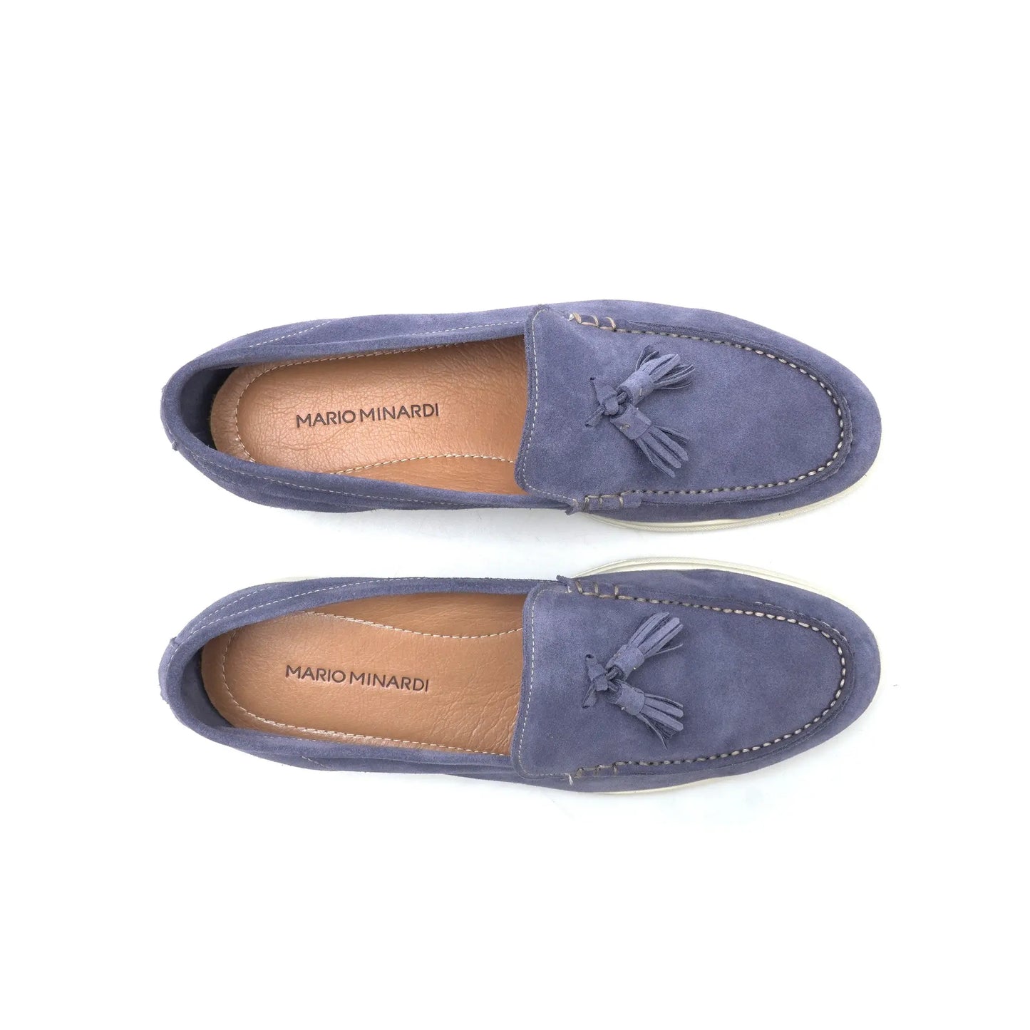 Mario Minardi – Delgado Suede Tassel Loafers