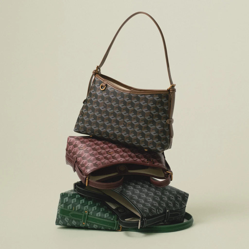 Nico Shoulder Bag – Burgundy Edition