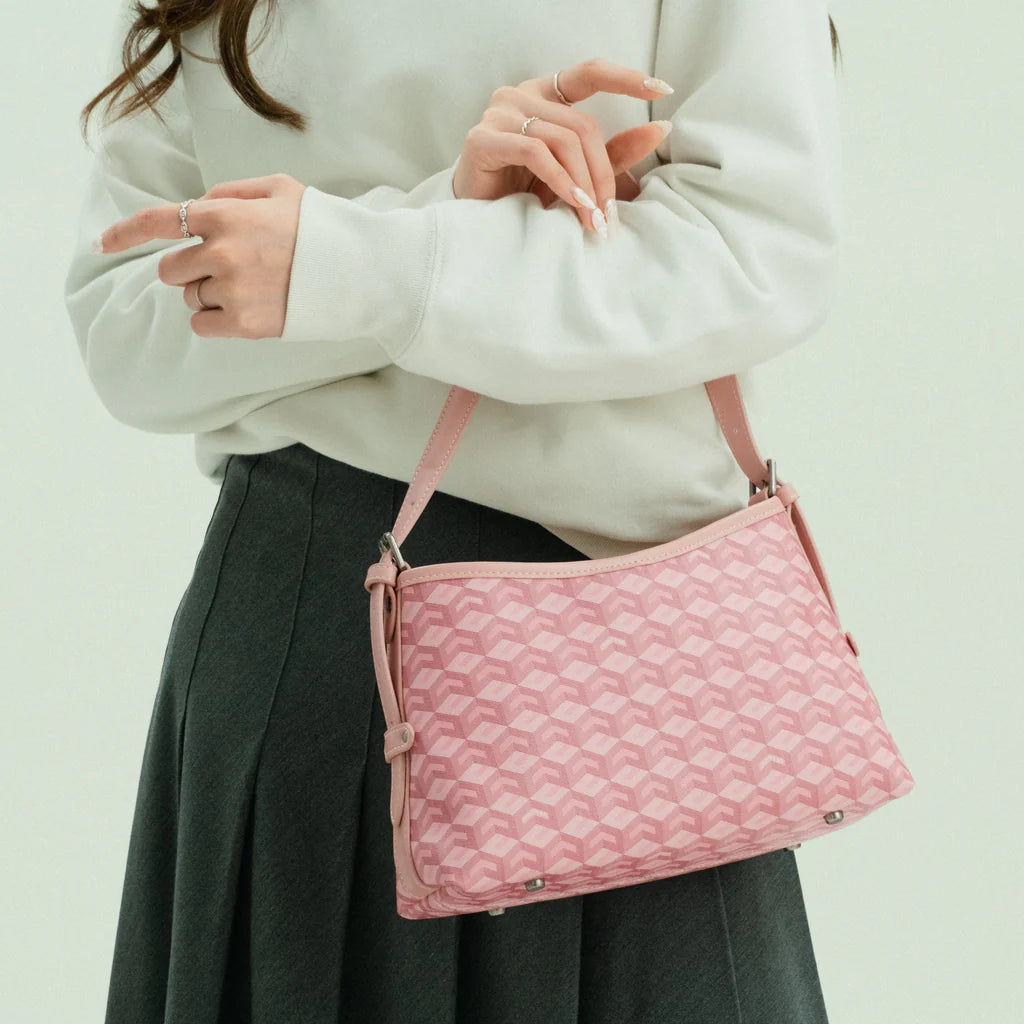 Nico Shoulder Bag – Burgundy Edition