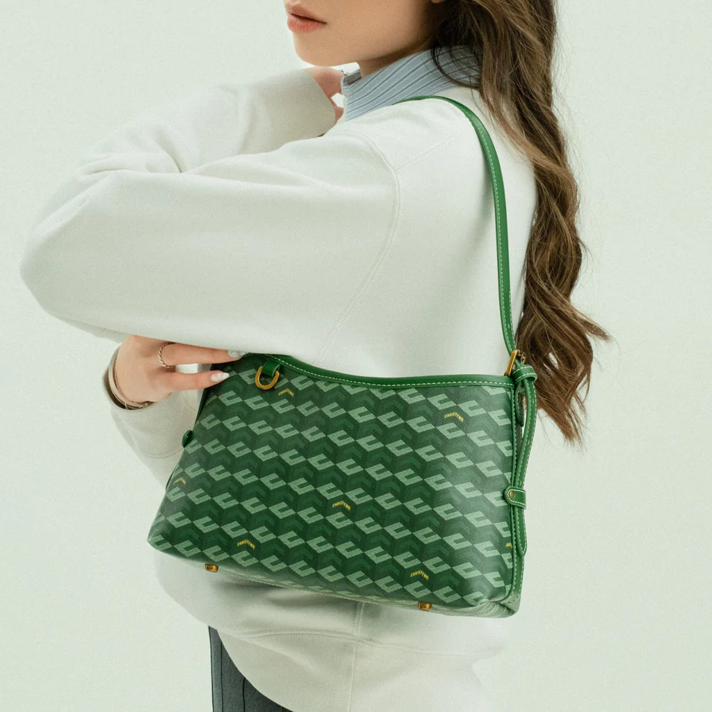 Nico Shoulder Bag – Burgundy Edition