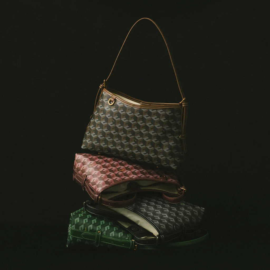 Nico Shoulder Bag – Burgundy Edition